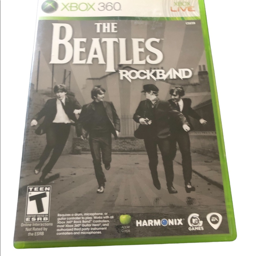 XBOX Live 360 The Beatles Rockband Play W/ This Famous Band Take You On AJourney